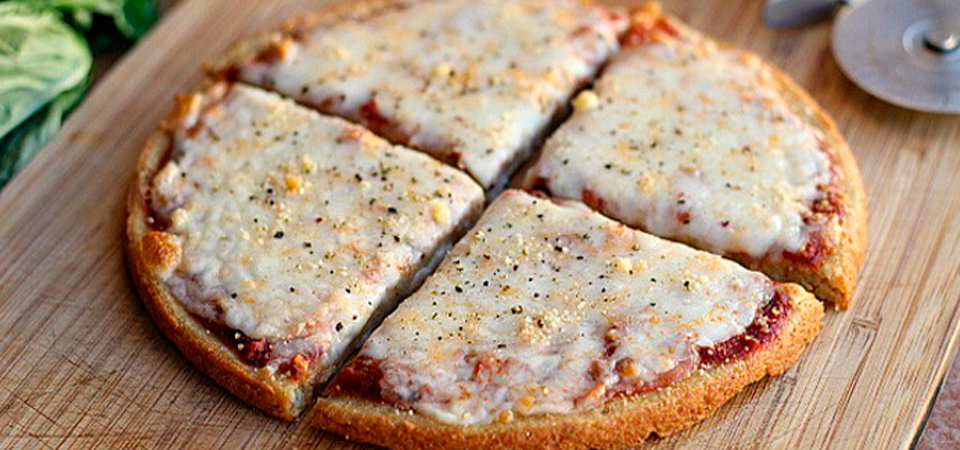 Base para pizza con quinoa