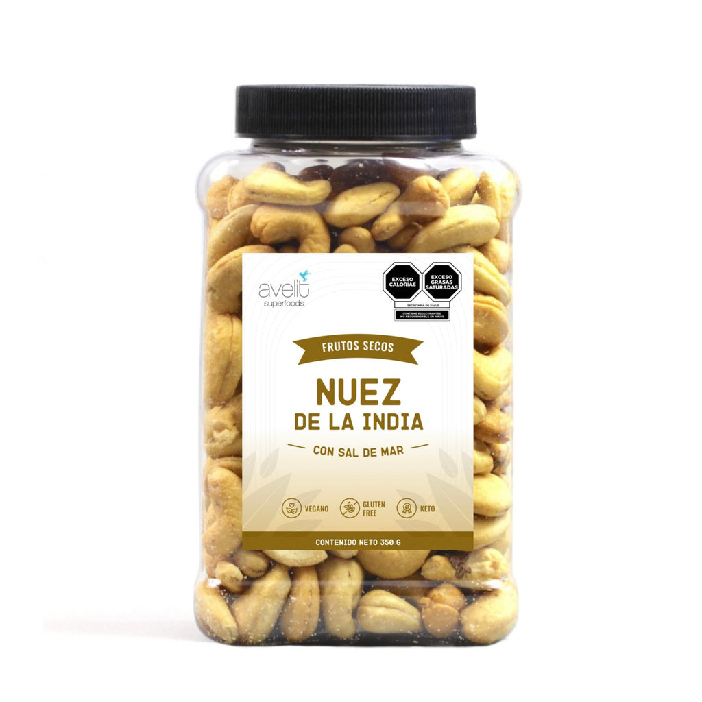 Nuez de la india con sal de mar 350g