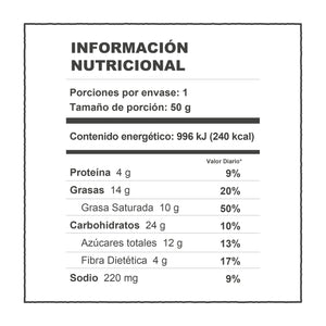 Snack goji con chocolate sin azúcar 50g