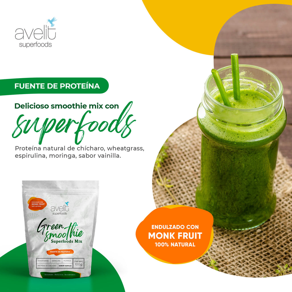 Green Smoothie Superfoods Mix Avelit Superfoods MX