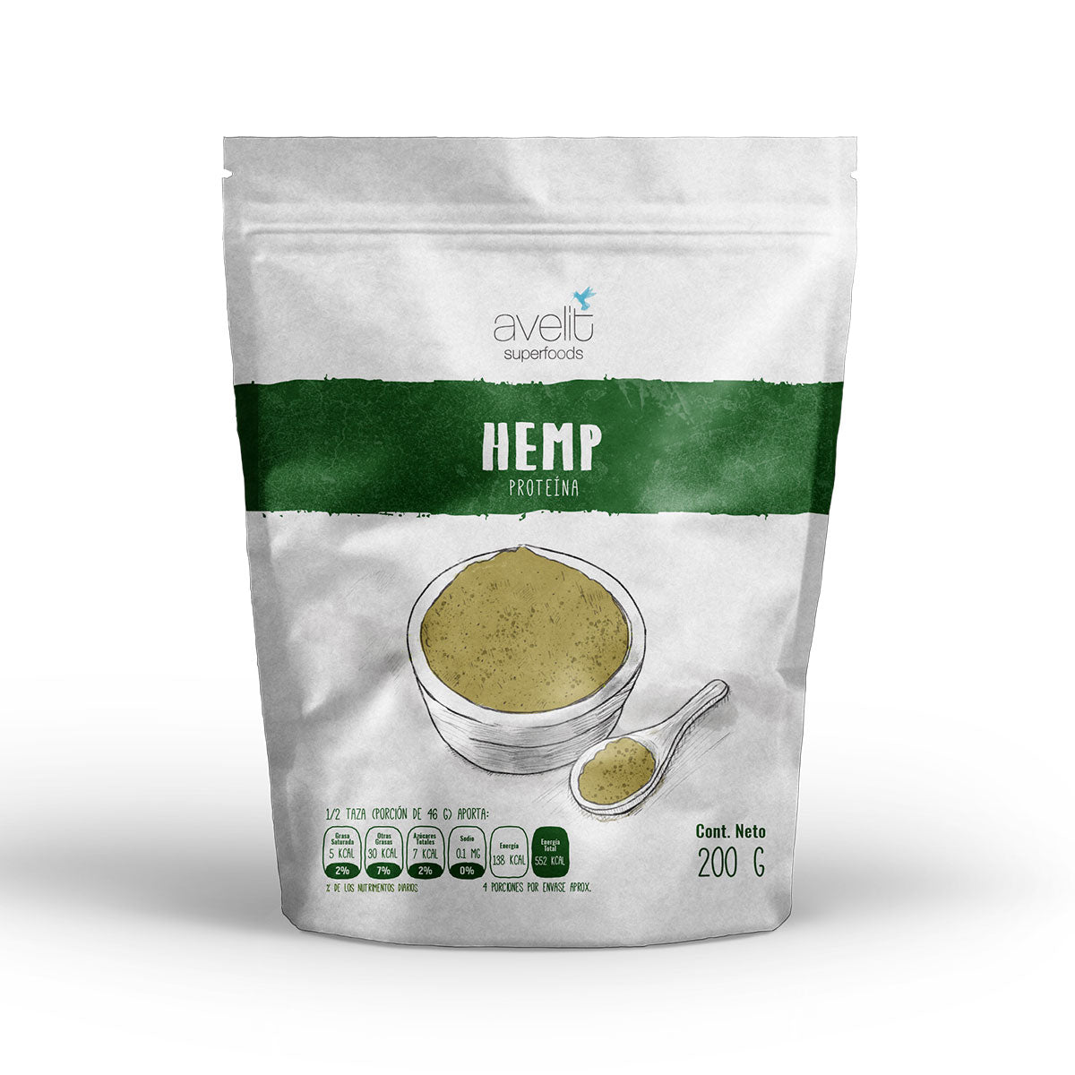 Proteína de Hemp en Polvo