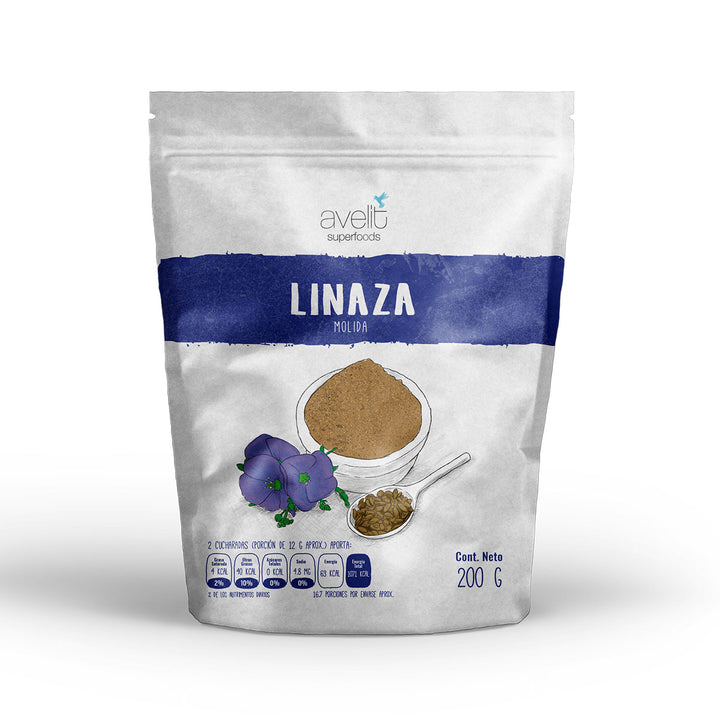 Linaza Molida – Avelit Superfoods MX