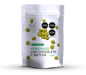 Snack arándano matcha chocolate 50g